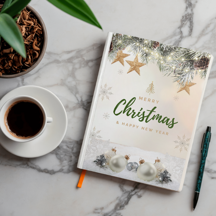 "Christmas Magic Notebook"
